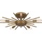 Quoizel Semi-Flush Mount Semi Flush 5 Lights Weathered Brass QSF6158WS - alternate 5